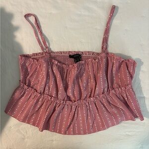 Pink Strappy Top
